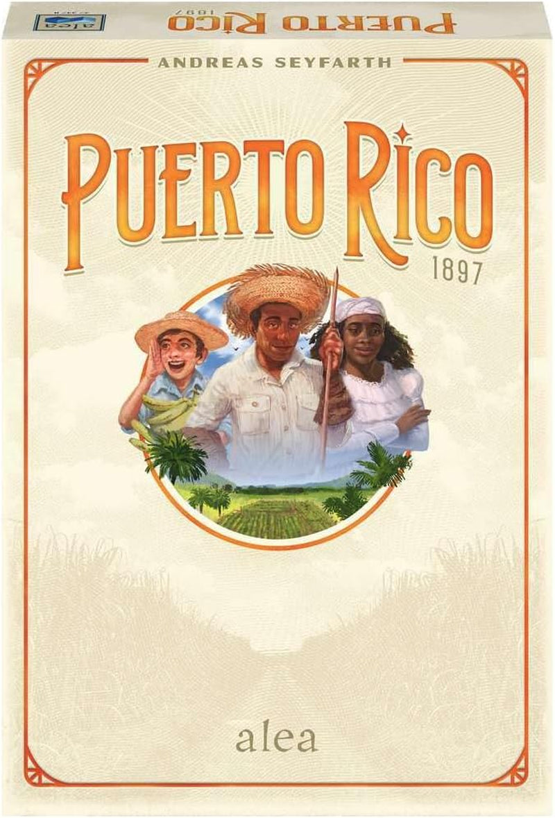 Ravensburger 27347 - Puerto Rico 1897, Clasic, Joc de strategie pentru 2-5 jucători cu vârsta de 12 ani și peste, Alea Games
