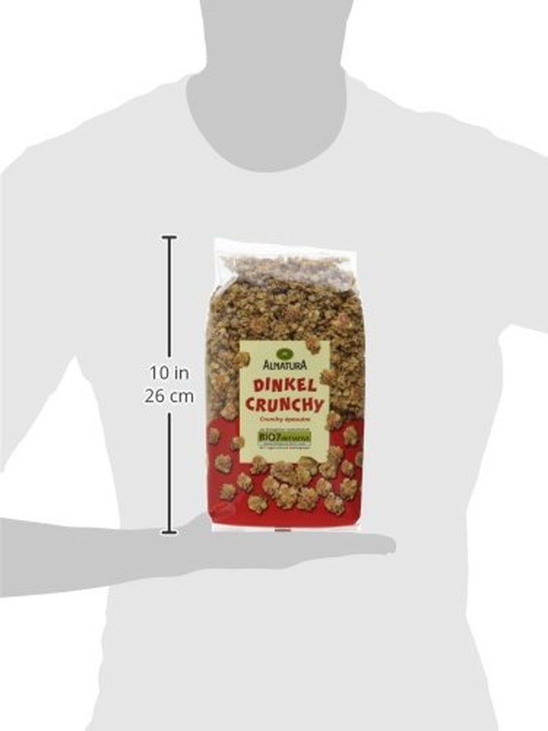 Alcâm crocant organic, pachet de 3 (3 x 750 g)