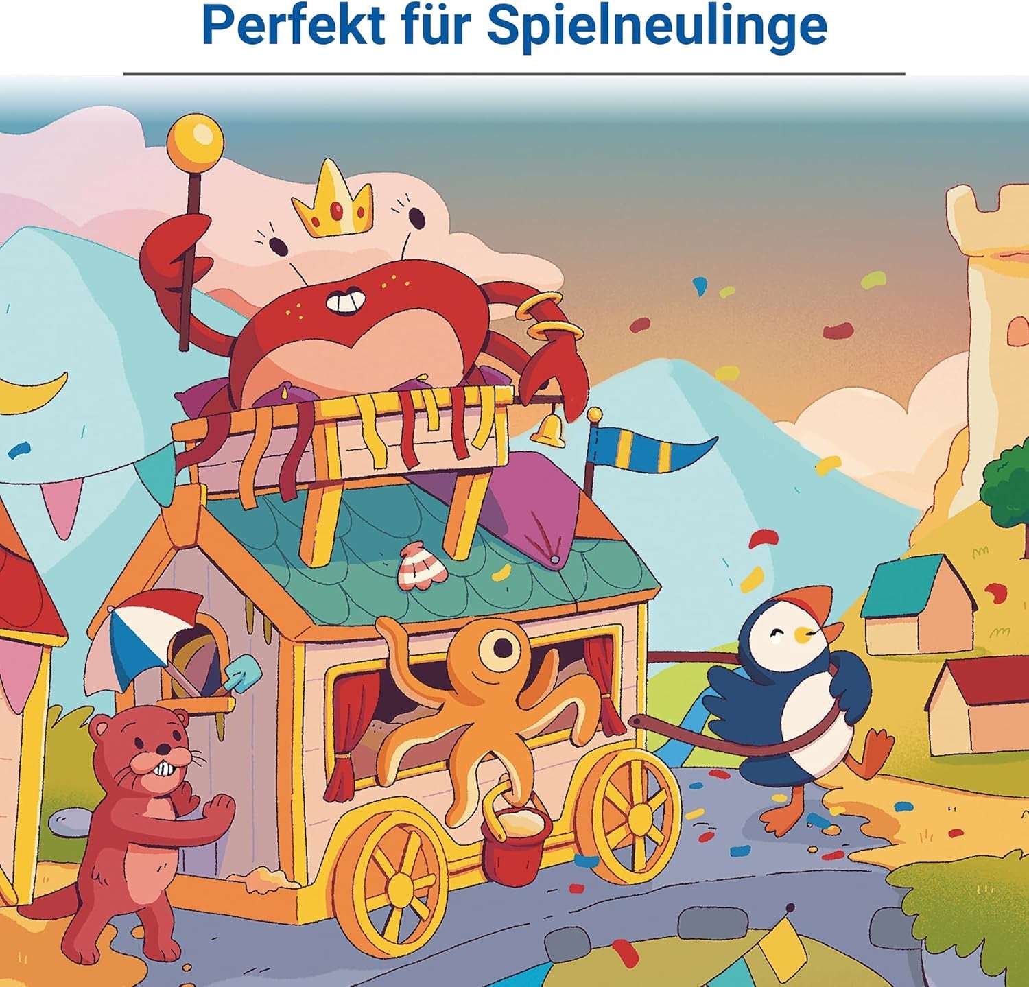 Ravensburger 24687 Castelele de nisip din Burgundia - Joc pentru copii de la 5 ani, pentru 2-4 jucători