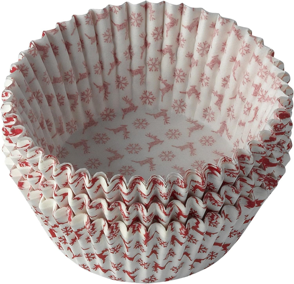 Original Kaiser Inspiration Muffinform-Set 2-Teilig, Muffinblech Mit Xmas Papierbackförmchen Für 12 Muffins, 38 X 27 Cm, Cupcake Form Antihaftbeschichtet, Schwarz Matrite si tavi pentru copt Naty Shop