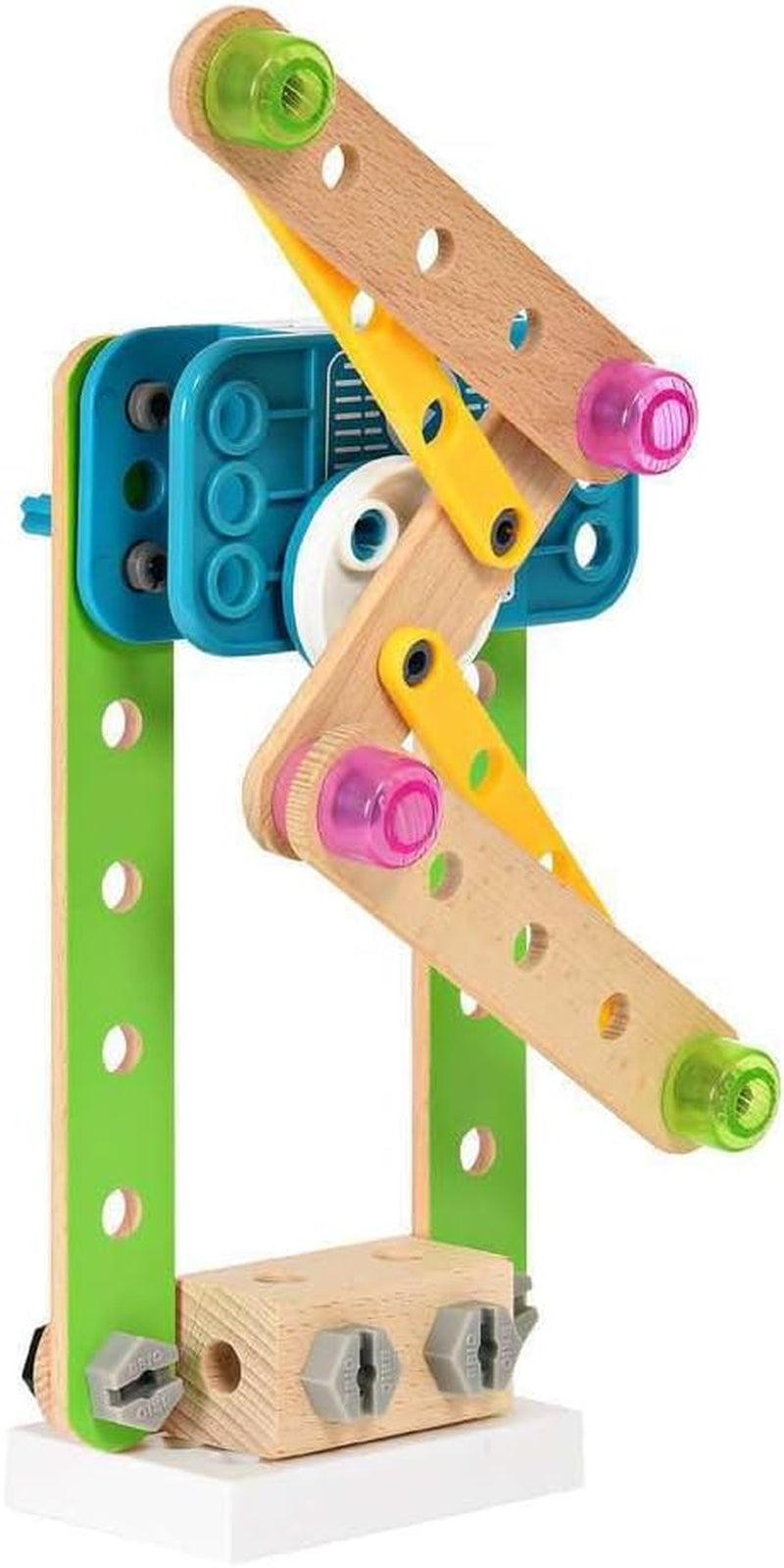 BRIO Builder 34591 Motor-Konstruktionsset 120 TLG. - Set mit Motor zum Konstruieren von Hubschraubern, Autos und beweglichen Objekten Builder Konstruktionssystem - Für Kinder ab 3 Jahren