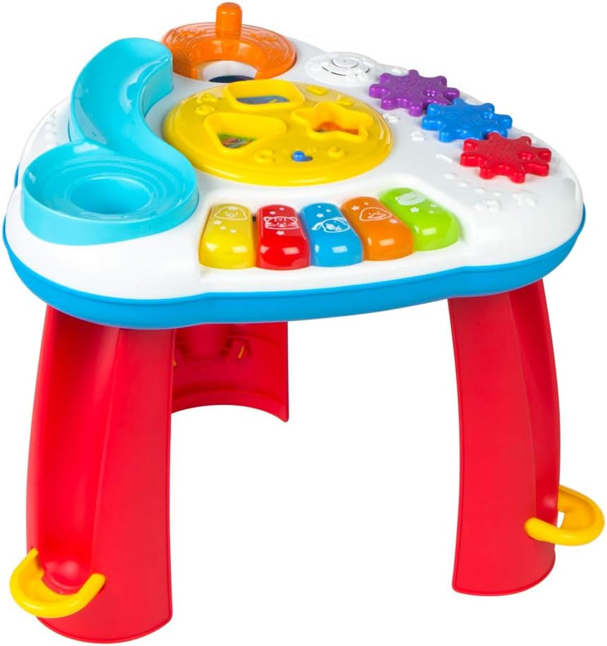 Masa muzicală Colour Baby Jucarii Bebe Naty Shop Masă muzicală