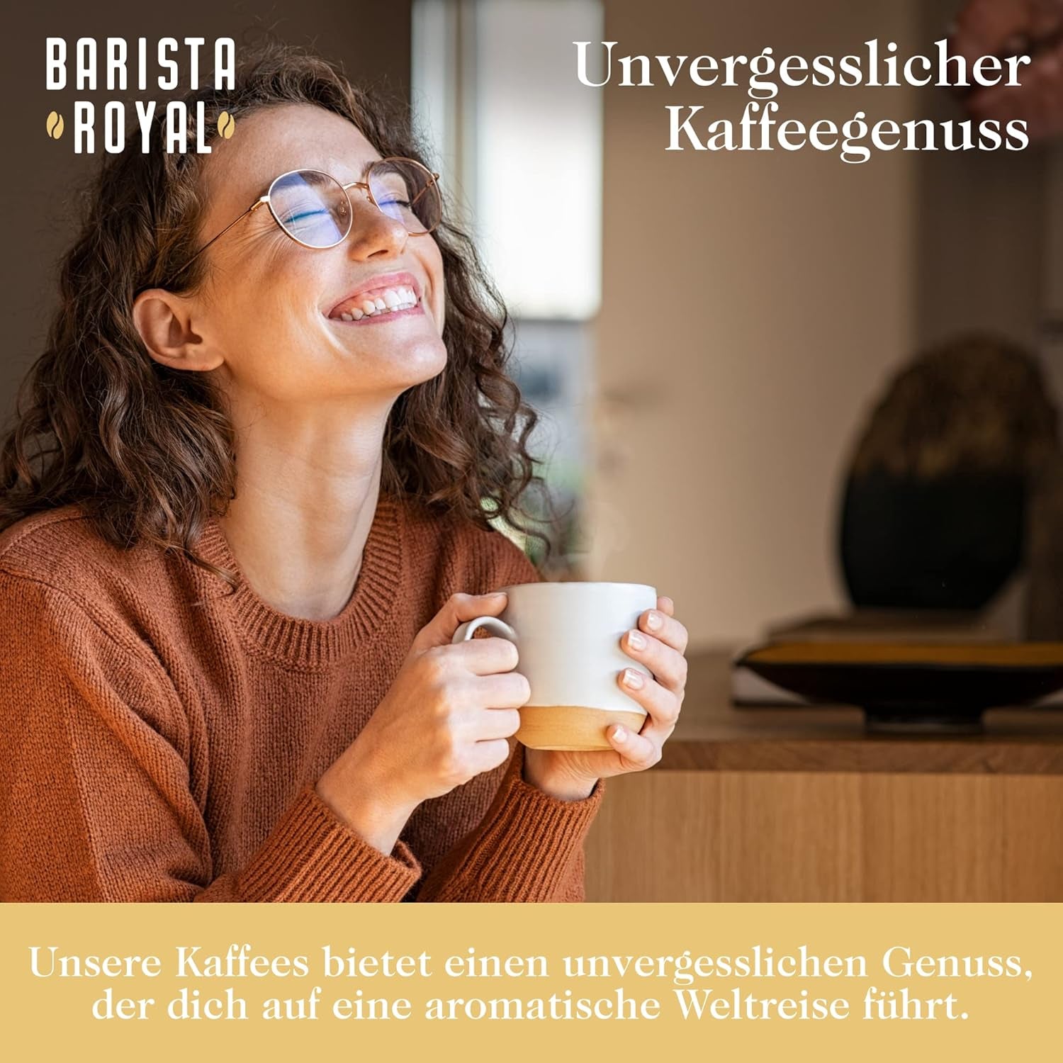 BARISTA ROYAL Bio Espressobohnen 1kg "Gran Señor" | Frische Kaffeebohnen direkt aus Honduras | 100% Arabica Espresso ganze Bohnen | Ideal für Vollautomat und Siebträger