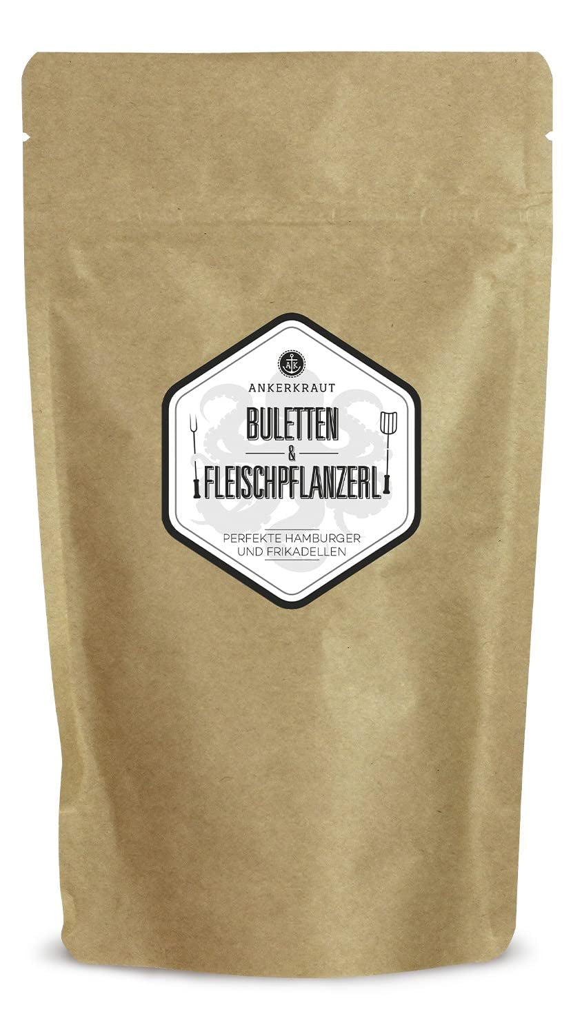 Ankerkraut Buletten & Fleischpflanzerl, Gewürzmischung für Buletten und Frikadellen, 250g im aromadichten Beutel