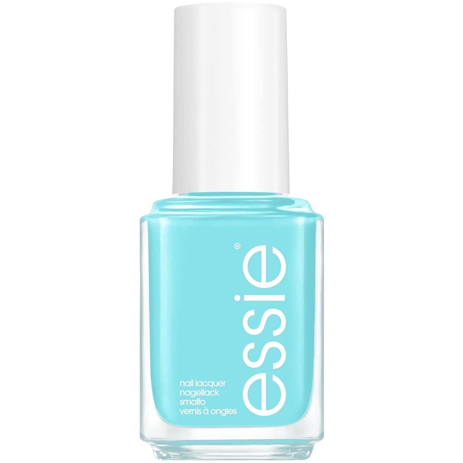 Essie Nagellack für farbintensive Fingernägel, Nr. 608 serene slate, Grau, 13,5 ml