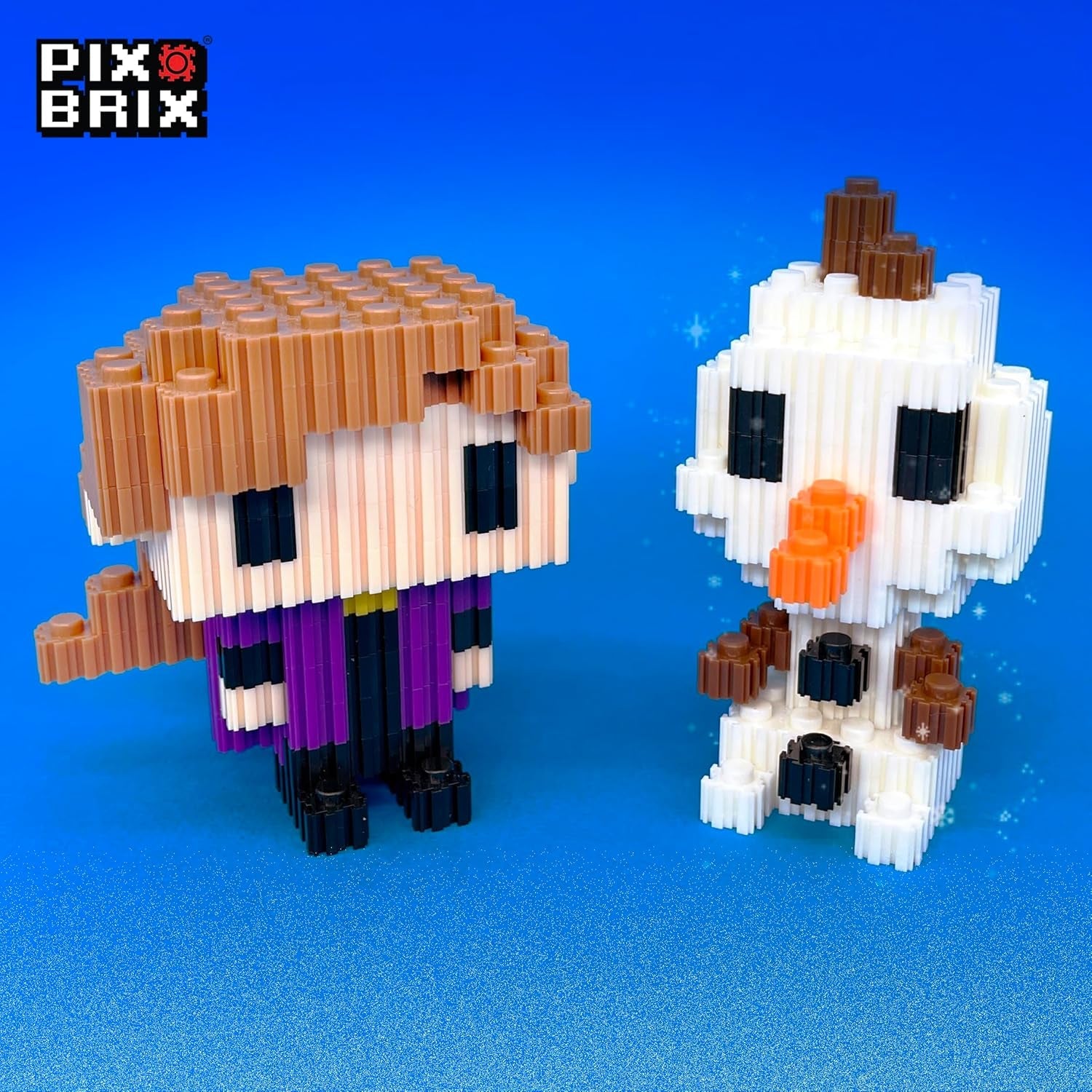 Pix Brix Pixel-Art-Set, 500 Stück, mittlere Serie, Mehrfarbig (57017)
