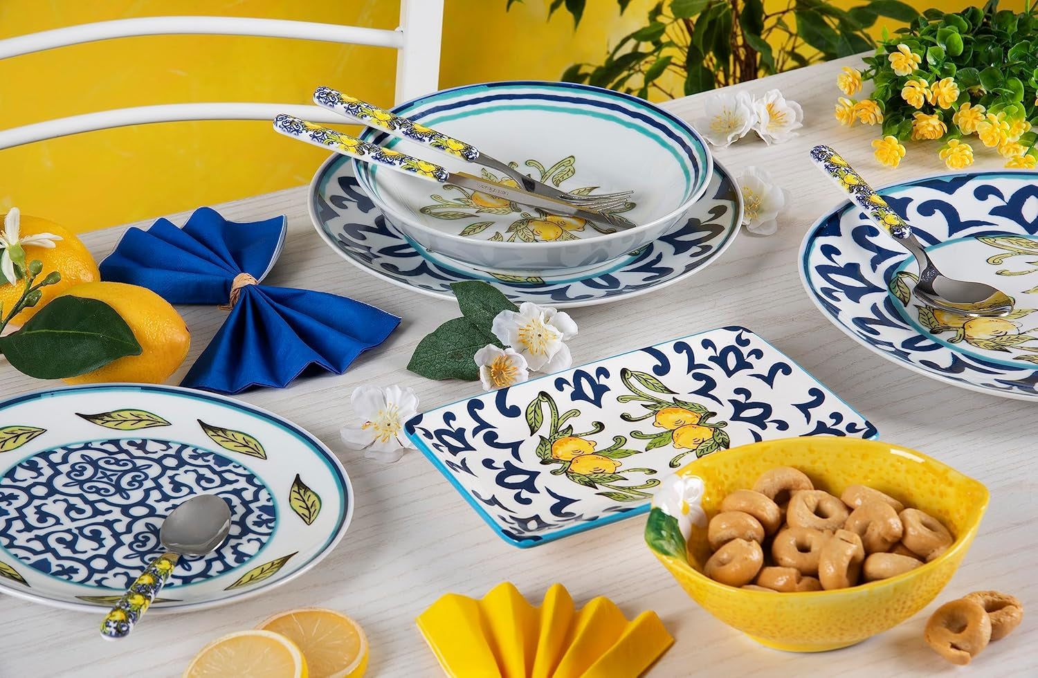 Set de veselă Excelsa Amalfi, 18 piese, porțelan