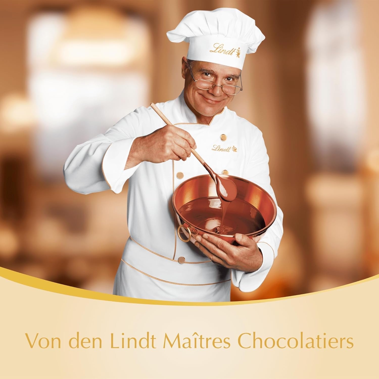 Bile de ciocolată albă Lindor | 400g | Aprox. 30 de bile de ciocolată albă cu umplutură care se topește în gură | Cadou de ciocolată | Cadou de ciocolată (pachet de 2)