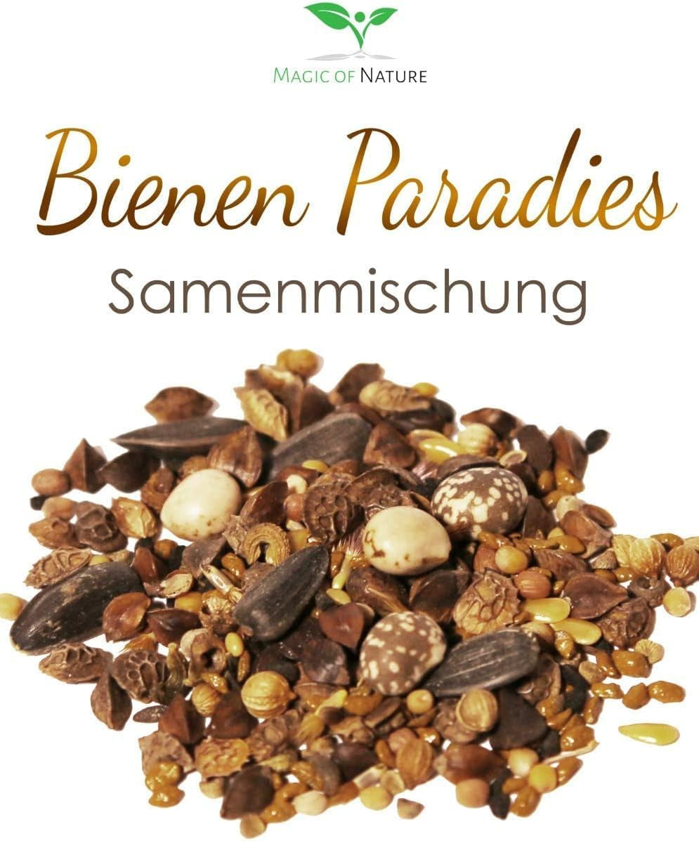 Magic of Nature 800gr. Blumensamen Mischung - Bienen Paradies - Blühfreudige Bienenweide für 150 bis 250 m²