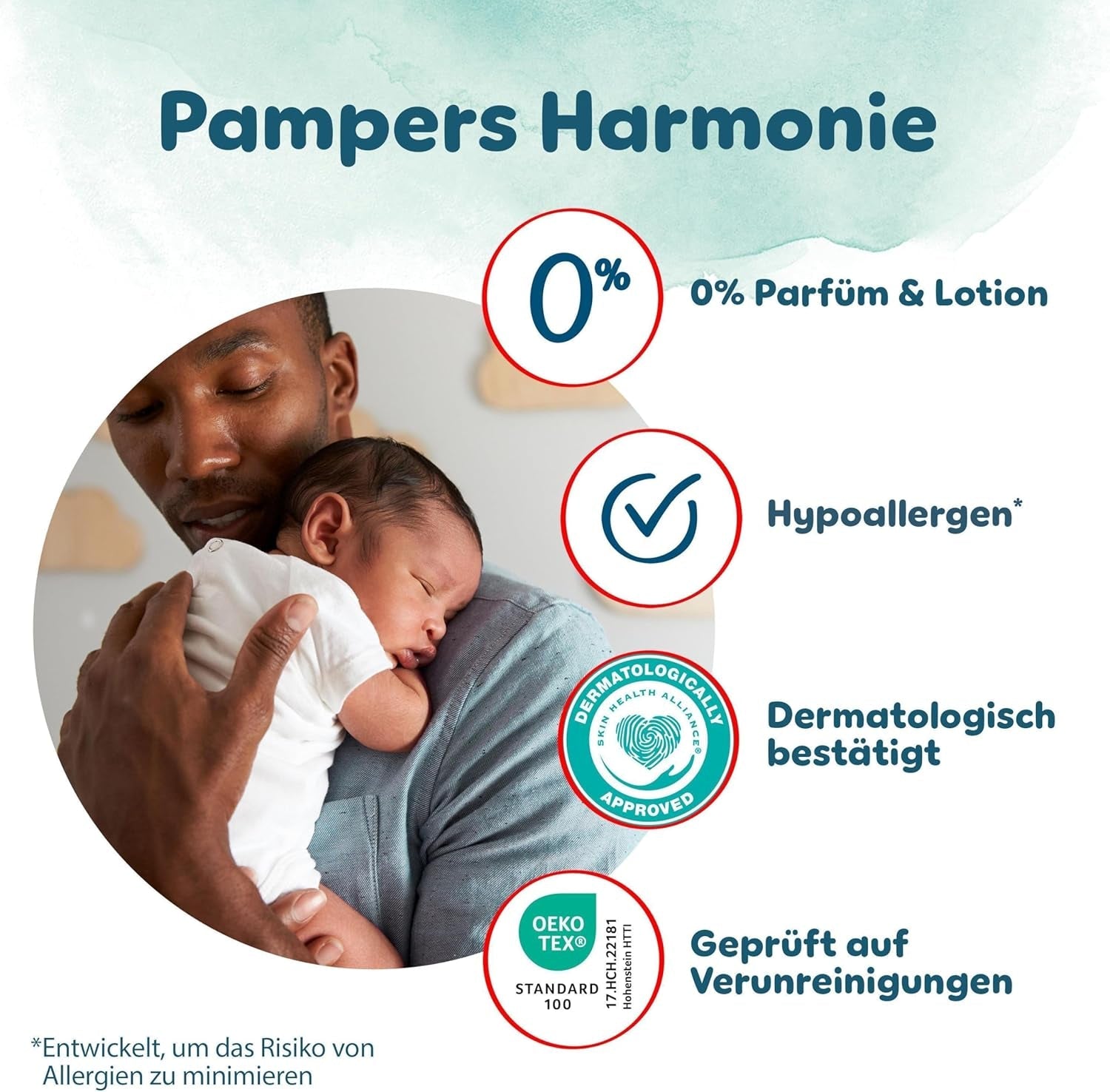Scutece Pampers Harmony Pants mărimea 6, 132 scutece, 15 kg+, protecție delicată a pielii și confort la 360°