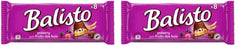 Balisto Chocolate Pack Vrac, Yoberry, Batoane de ciocolată cu cereale și iaurt, 8 x 18,5 g, Ciocolată, Batoane Muesli, Pachet Vrac de ciocolată (148 g)