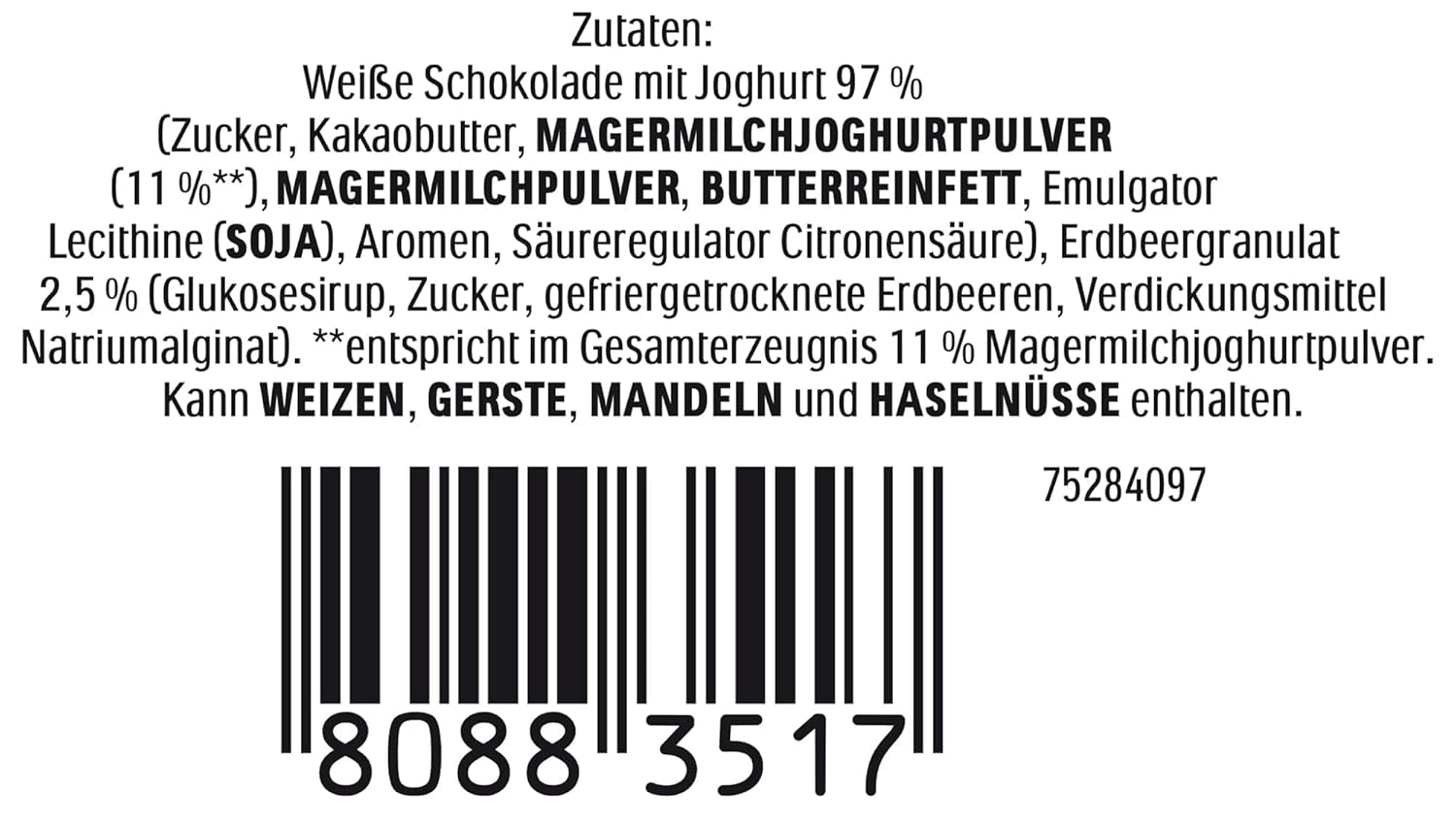 Ferrero Osterhase | 75 G | Weiße Joghurtschokolade Mit Fruchtigen Erdbeercrisps | Ostern | Osterhase | Geschenk Aus Schokolade in Hasenform Naty Shop