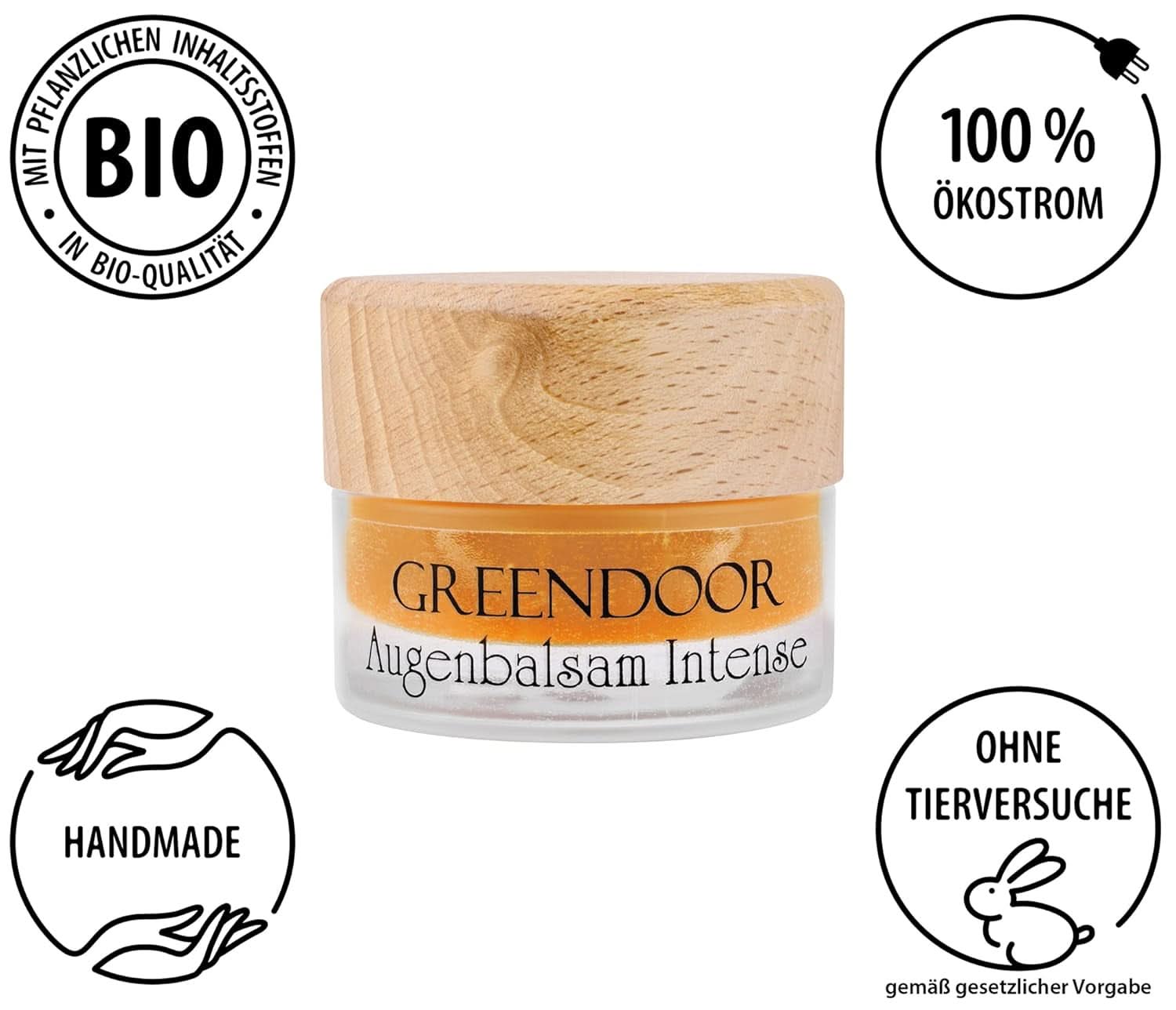GREENDOOR Eye Balm Intense 15ml Cosmetice si Infrumusetare Naty Shop