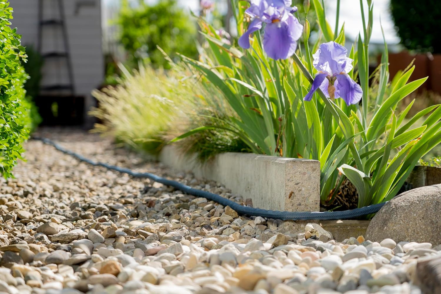 Gardena Liano Xtreme 1/2 inch, Set 15m + Geantă: Furtun de grădină extrem de robust din material textil cu geantă, cu furtun interior din PVC, ușor, rezistent la intemperii (18468-20)