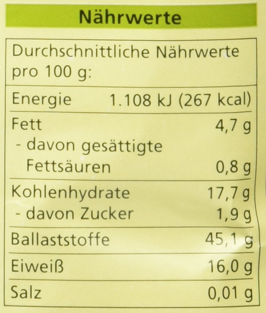 Tărâțe de speltă organice, 250g