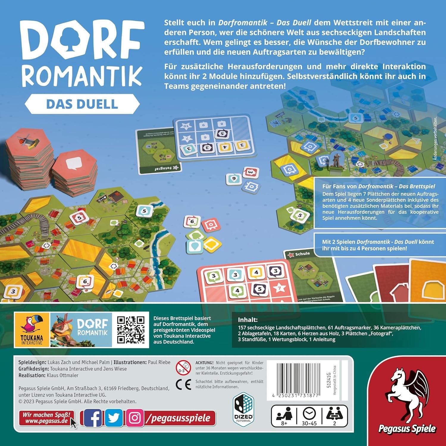 Pegasus Spiele 51241G Village Romance - The Duel