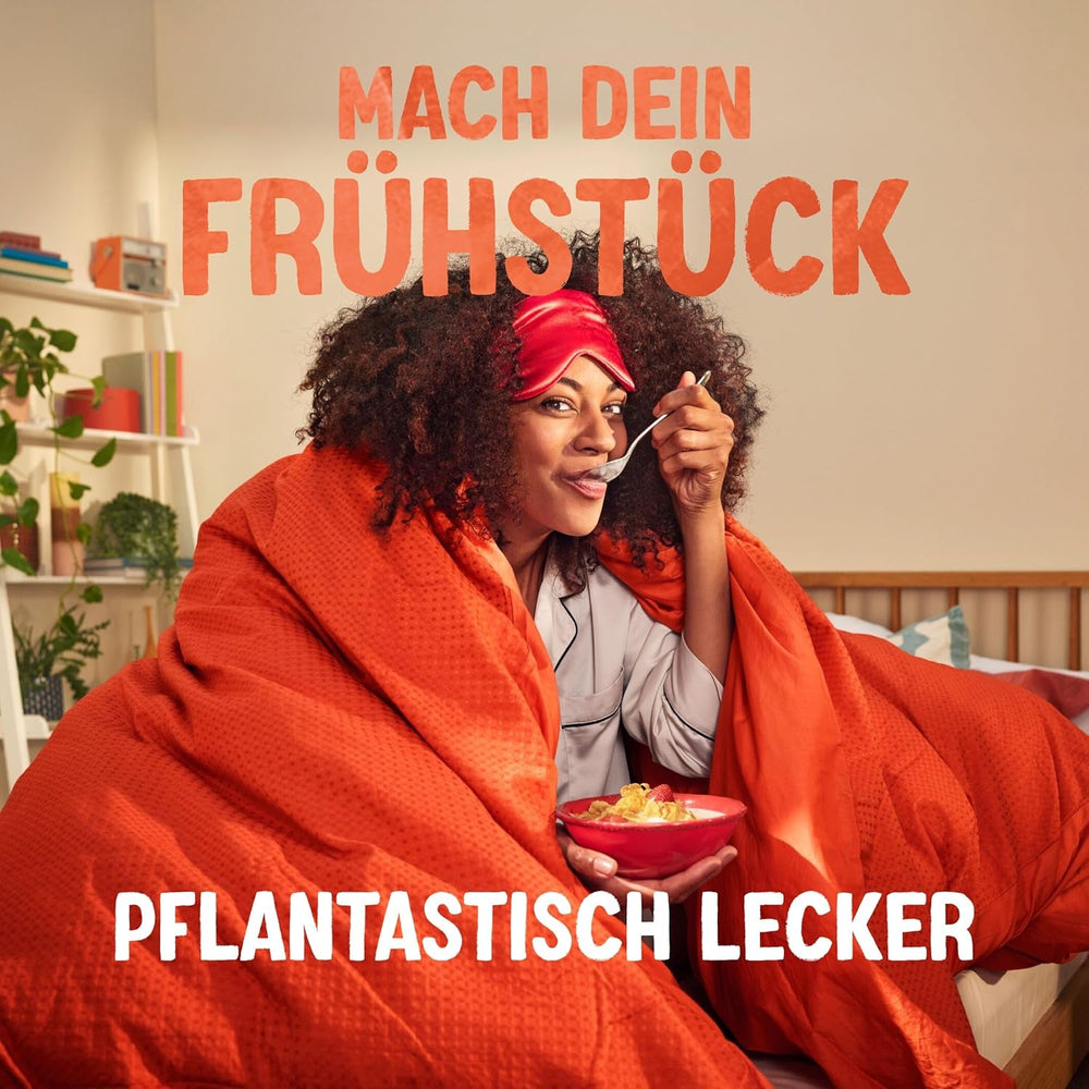 Alpro Haferdrink ohne Zucker – Milchalternative auf Haferbasis – Vegan und laktosefrei – Reich an Ballaststoffen, Calcium und Vitaminen – 8 x 1 L