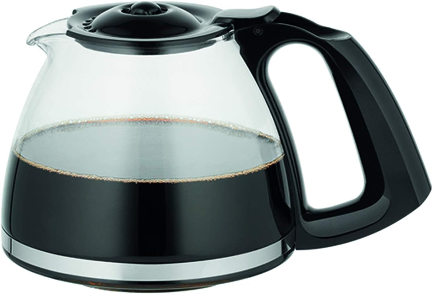 Espressor Subito cu filtru, carafă din sticlă, 10-15 cești, capacitate 1,25 l, funcție de oprire automată, filtru detașabil, indicator nivel apă, oțel inoxidabil, roșu/negru, FG360D