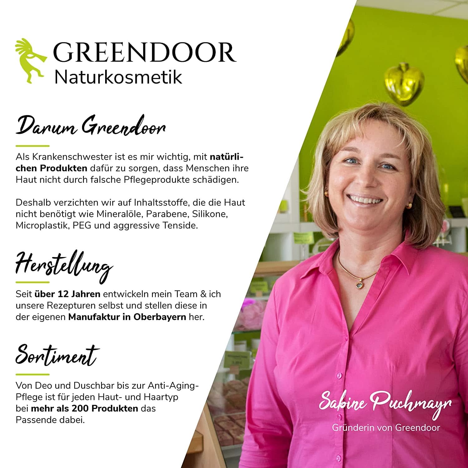 GREENDOOR Body Scrub, Vegan, Parfum de lămâie, 280 g Cosmetice si Infrumusetare Naty Shop