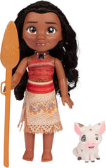 Jakks Pacific Disney Vaiana 2 – Meine singende Freundin – Vaiana-Puppe und HeiHei-Figur, 35 cm groß, offiziell Lizenziertes Disney-Produkt, tolles Geschenk für Vaiana-Fans, ab 3 Jahren
