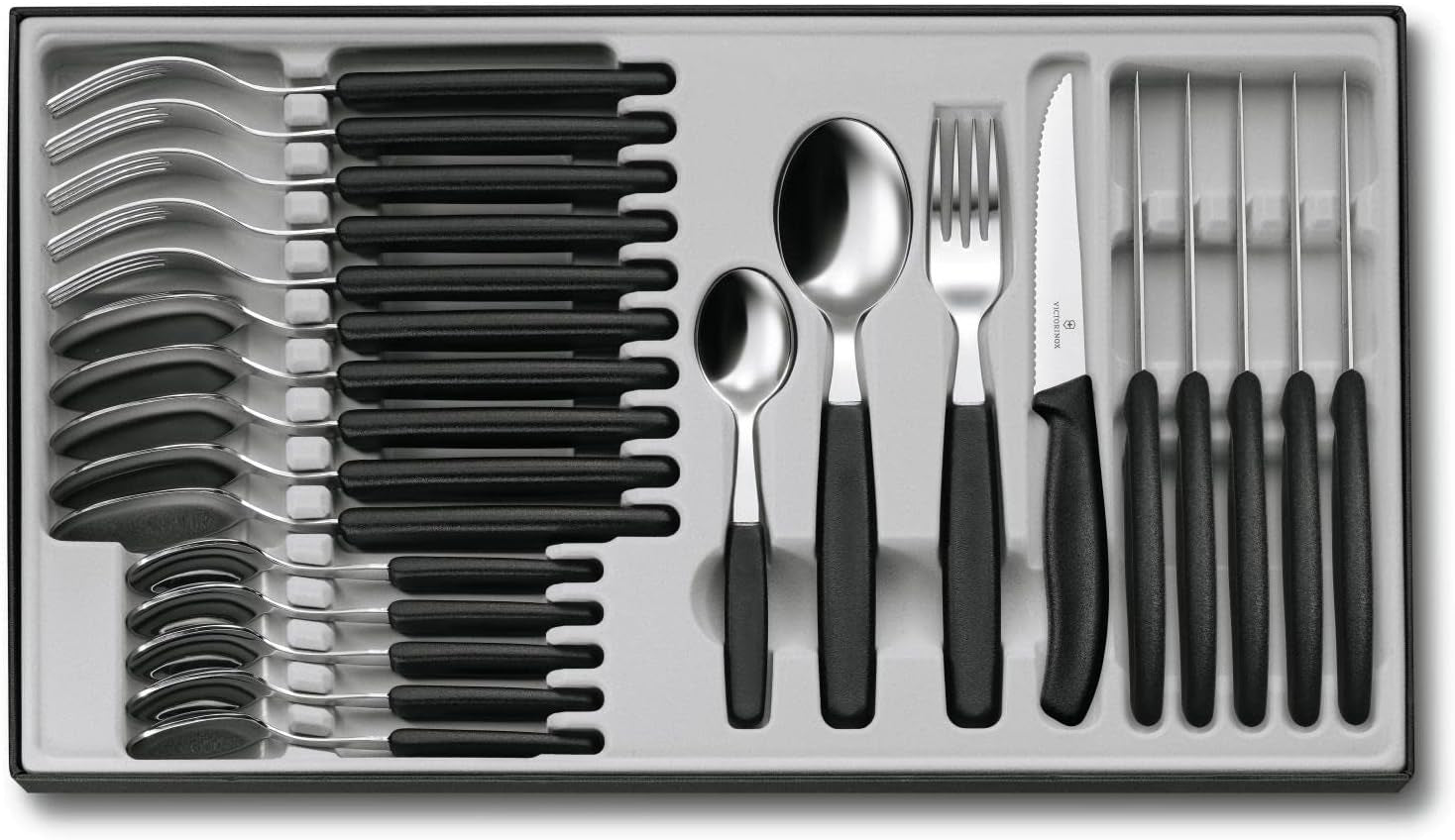 Victorinox Swiss Classic, tacâmuri profesionale, 24 piese Bucatarie Naty Shop