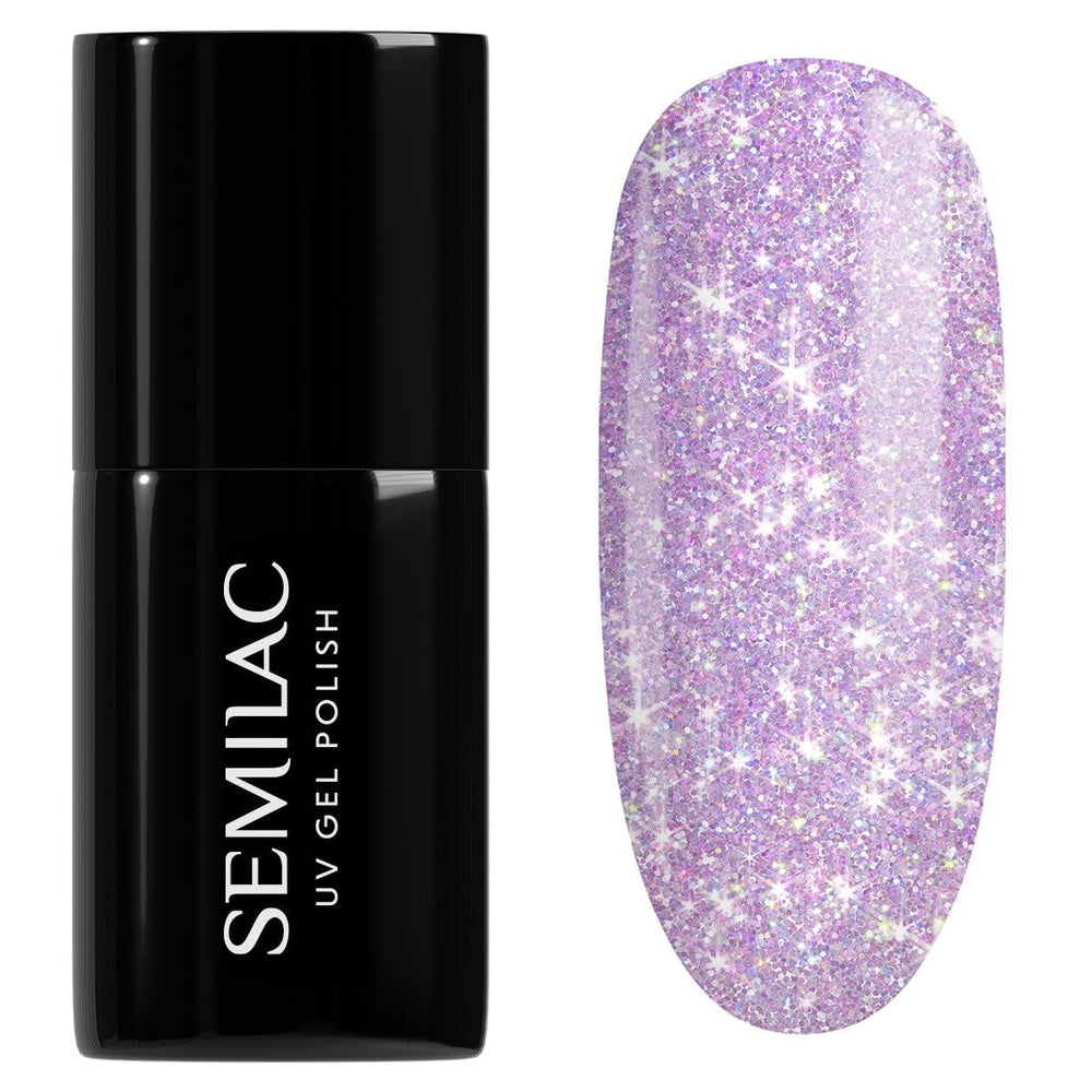 Oja UV Semilac Hybrid 240 Icy Waterfall 7ml, colecția Seaqueen