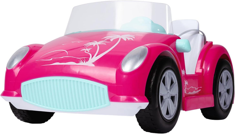 Simba Steffi Love Beach Car, Spielpuppe im coolen Sommeroutfit mit Strandbuggy, 29cm, ab 3 Jahre