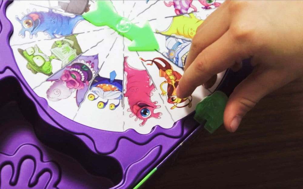 Jocul pentru copii Ravensburger Monster Strong Slime Slap, joc de petrecere și familie, pentru copii și adulți, pentru 2-4 jucători, de la 5 ani