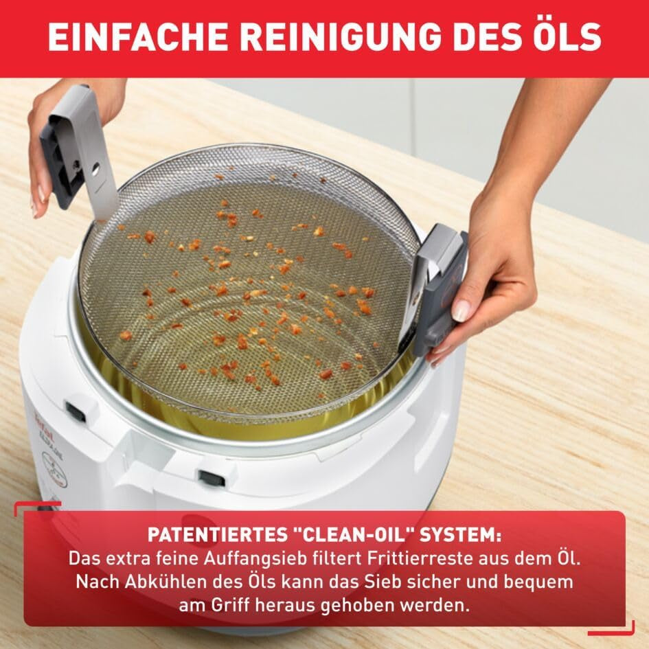 Tefal FF1631 friteuza Filtra One, 1.900 W, Capacitate 1,2 kg Electrocasnice Naty Shop