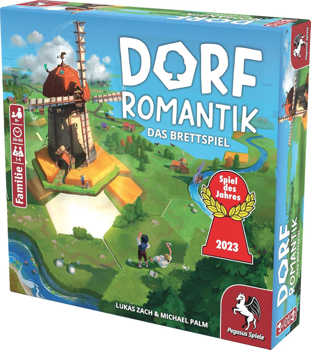 Pegasus Spiele 51240G Village Romance *Jocul anului 2023* Jocuri de societate