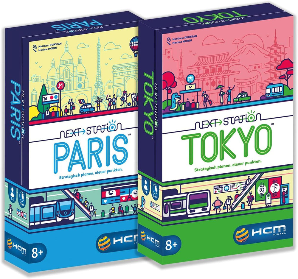 HCM Kinzel - Next Station Tokyo | Continuare a jocului nominalizat | Flip & Write - Noi linii de metrou pentru turismul din Tokyo | Îndemânare și strategie | Germană | 55214