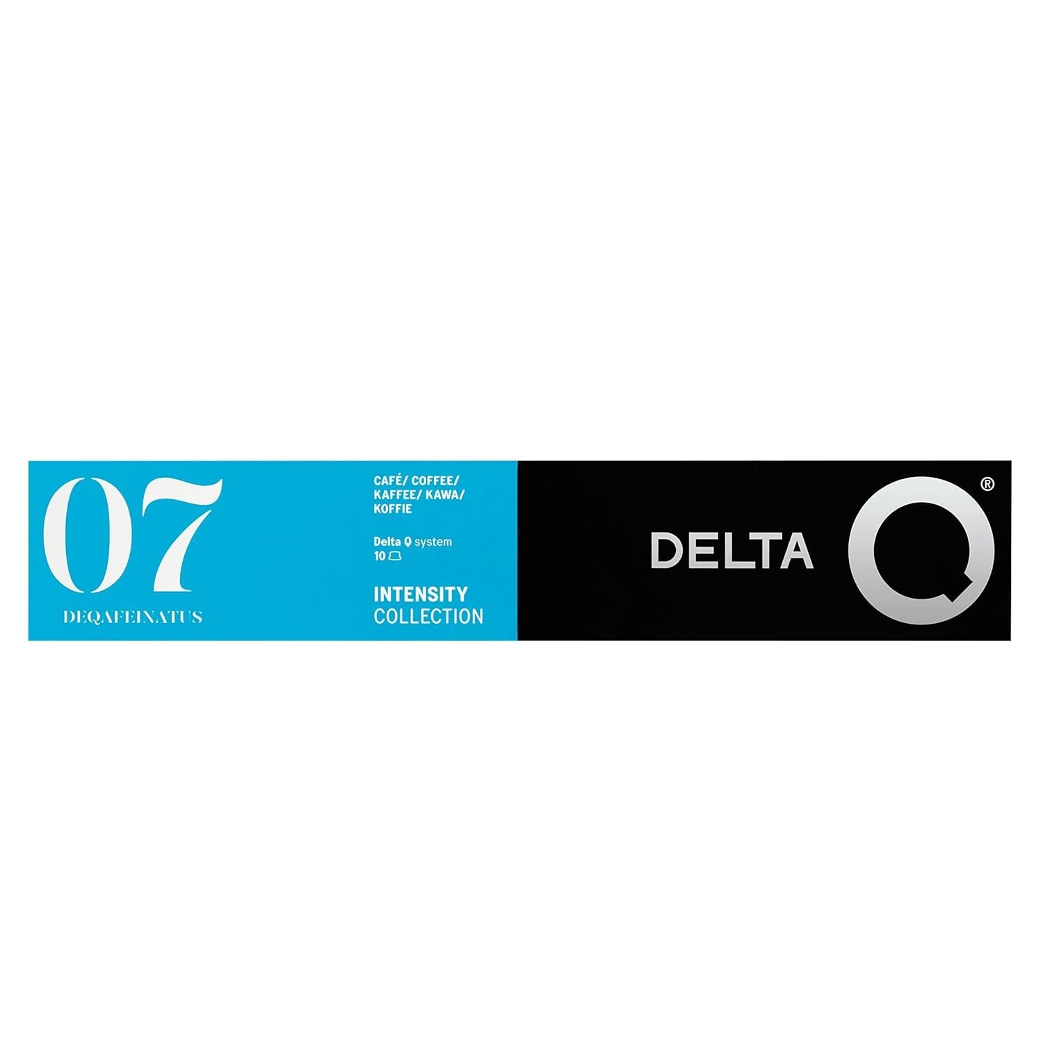 Agribéria Delta Q Decafeinatus Nr. 1, 55 g, 10 Stück