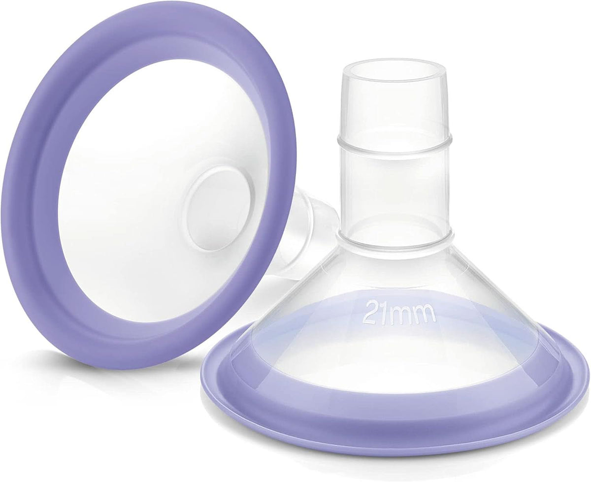 Pompe de san Lansinoh cu accesorii de aspiratie - marimea S (21 mm), 2 bucati Accesorii Hrana si Alaptare Bebe Naty Shop