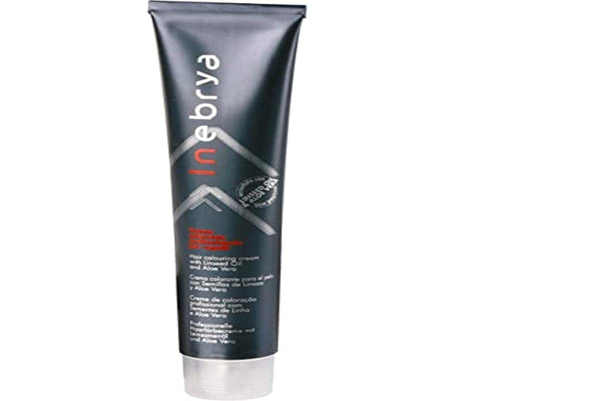 Cremă de colorare permanentă a părului cu semințe de in și aloe vera 100ml (- 7.0 Blond) Vopsea pentru par Naty Shop 10.0 Blond platinat deschis 122 G (1 pachet)