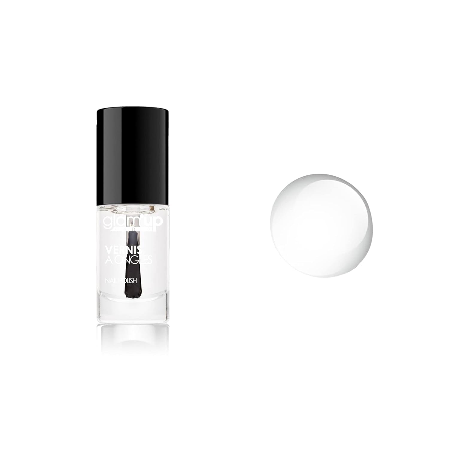 Oja Glam'Up Paris, foarte lucioasă, de lungă durată, cu uscare rapidă, nr. 100, transparentă