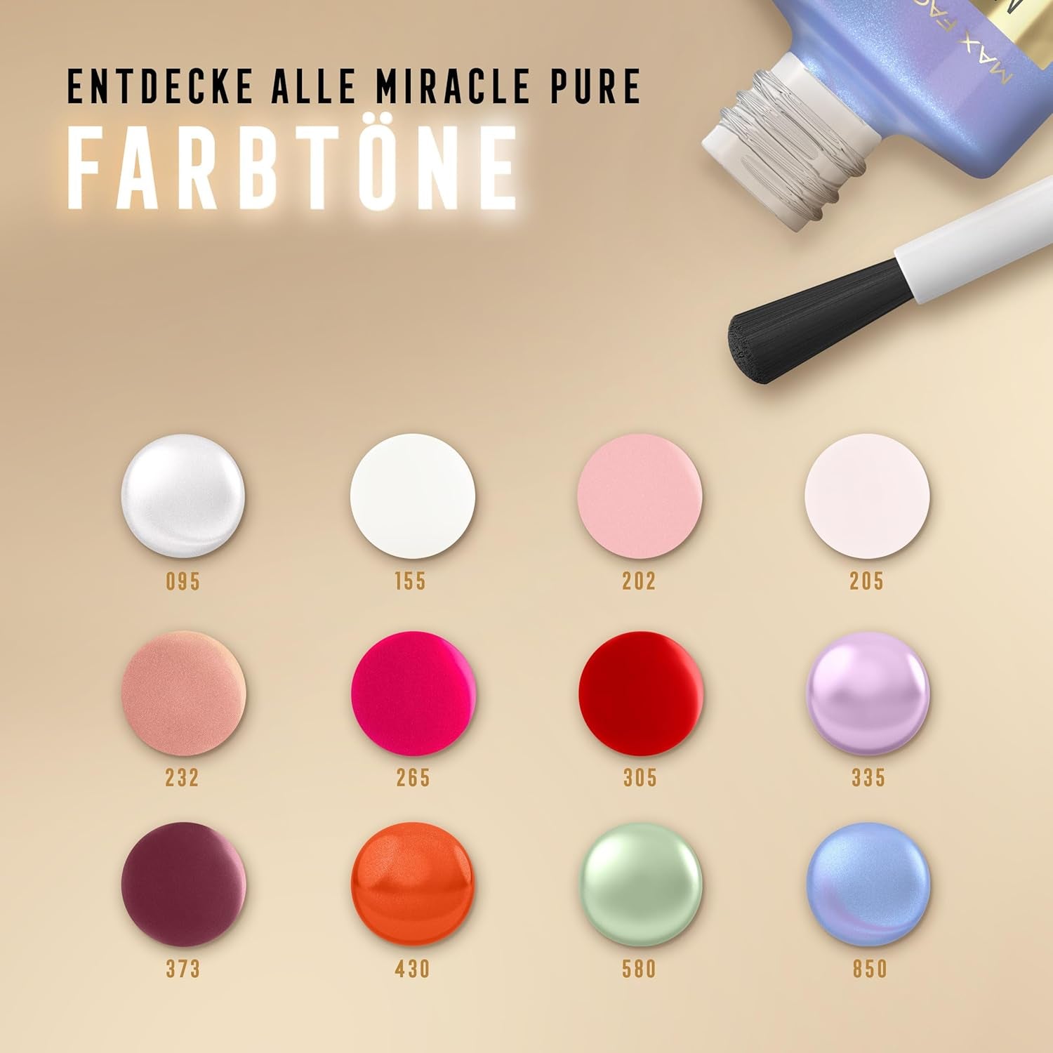 Max Factor Miracle Pure Nail, ojă ultra-lucioasă, intens colorată, cu strălucirea cristalelor vindecătoare și a ingredientelor hrănitoare, culoarea 430 Bold Jasper