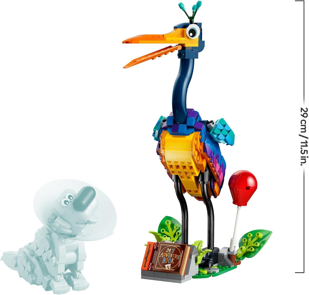 LEGO ǀ Disney and Pixar Kevin und Dug - Spielzeug Golden Retriever Hund & exotischer Vogel - DIY Deko fürs Kinderzimmer - Geburtstagsgeschenk für Mädchen ab 9 Jahren & Fans des Films Oben - 43290