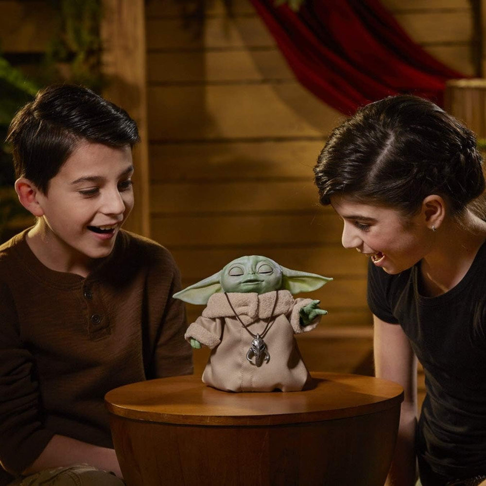 Star Wars Hasbro Gaming the Child Electronic Edition cu peste 25 de combinații de sunet și mișcare, jucăria Mandalorian Action figures Naty Shop
