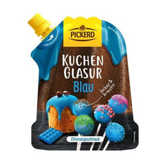 Glazură de tort cu aromă de lămâie, culoare albastră, 125 grame Glazuri si Decor Naty Shop Default Title