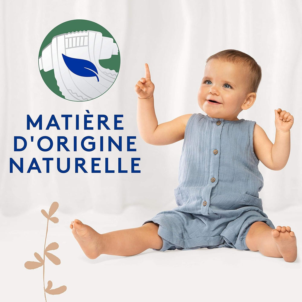 Scutece Douceur Naturelle, mărimea 5 (12-20 kg), 1 lună, 140 scutece