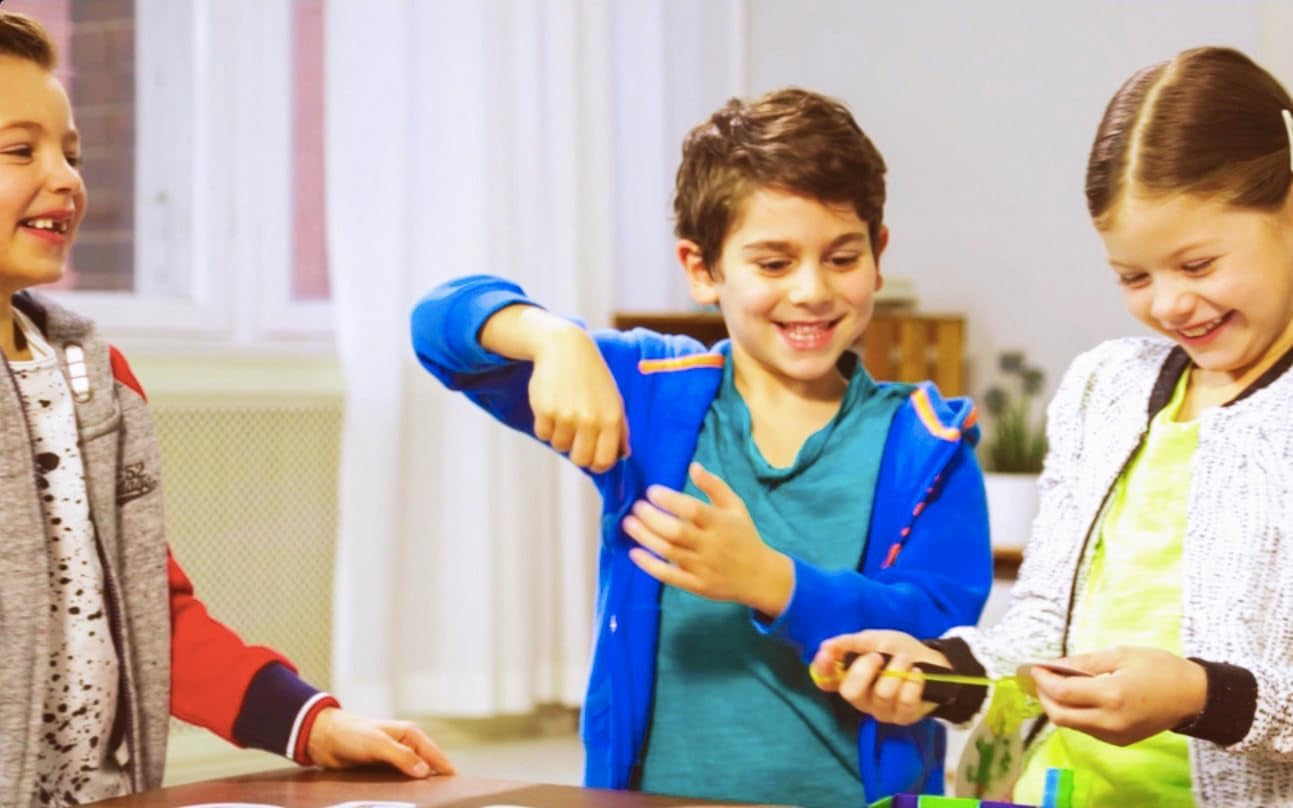 Jocul pentru copii Ravensburger Monster Strong Slime Slap, joc de petrecere și familie, pentru copii și adulți, pentru 2-4 jucători, de la 5 ani