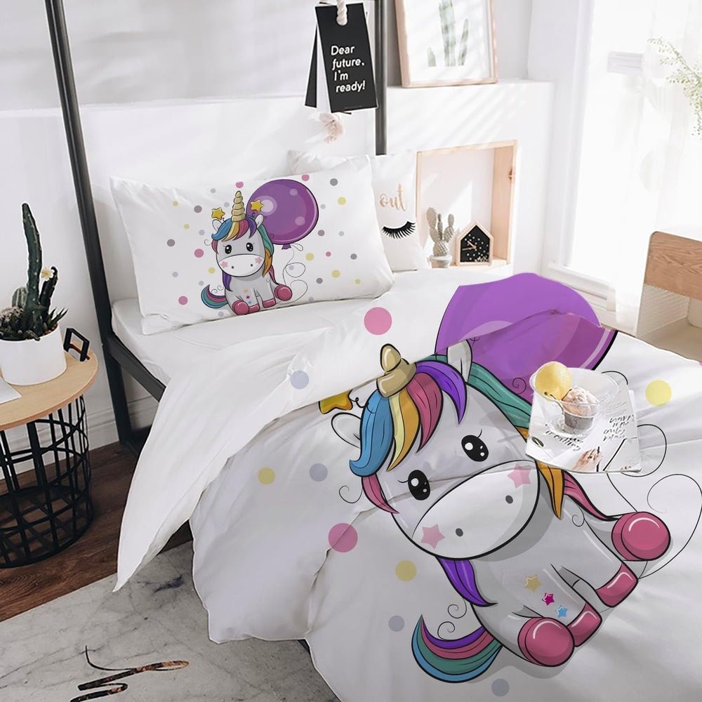 Lenjerie de pat pentru copii, diverse marimi si diverse personaje animate Lenjerie de pat - copii Naty Shop