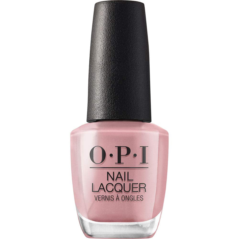 OPI Nail Lacquer Pink Shades – Oja cu uscare rapidă, rezistentă la ciobire și de lungă durată – durează până la 7 zile – cu pensulă ProWide extra-lată