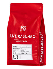 Espresso Bohnen - Wiener Kaffeehausmischung Espresso Blend - milde Röstung mit 100 % Arabica aus 7 Herkunftsländern - frisch in Berlin geröstet - 1k g