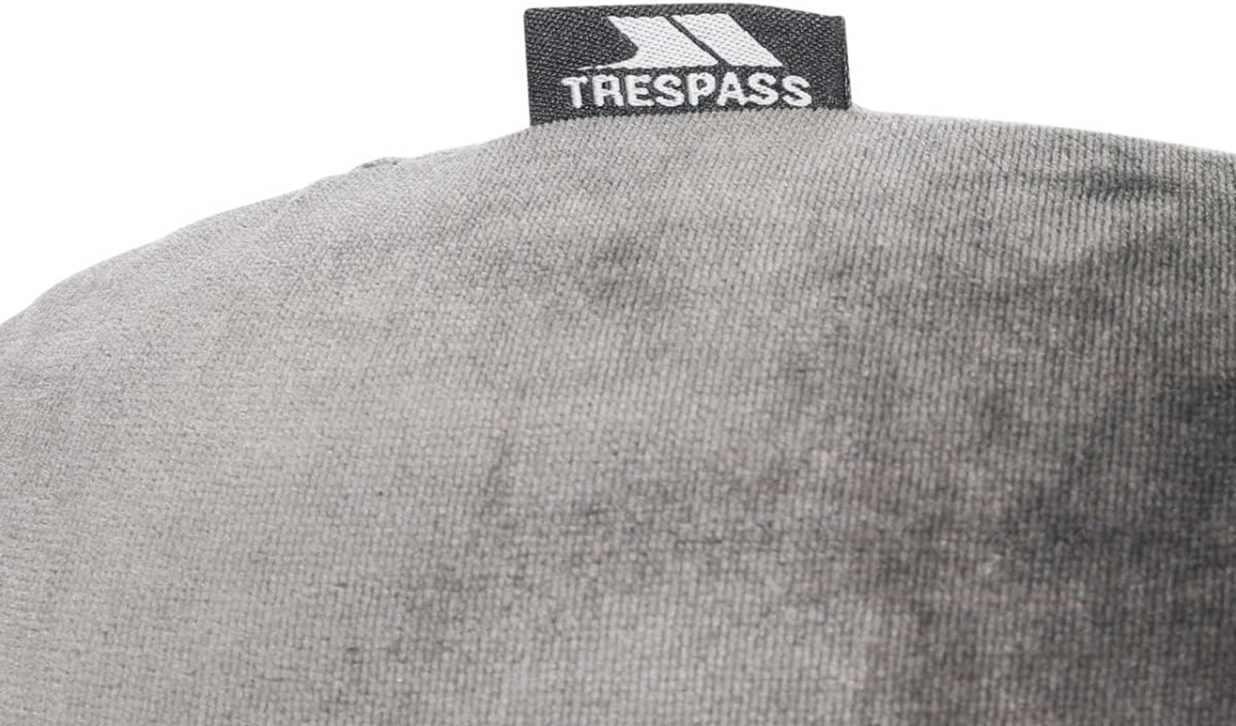 Trespass Memow Memory Foam Pernă pentru gât cu capac detașabil, gri, fiecare Perne ortopedice cervicale Naty Shop