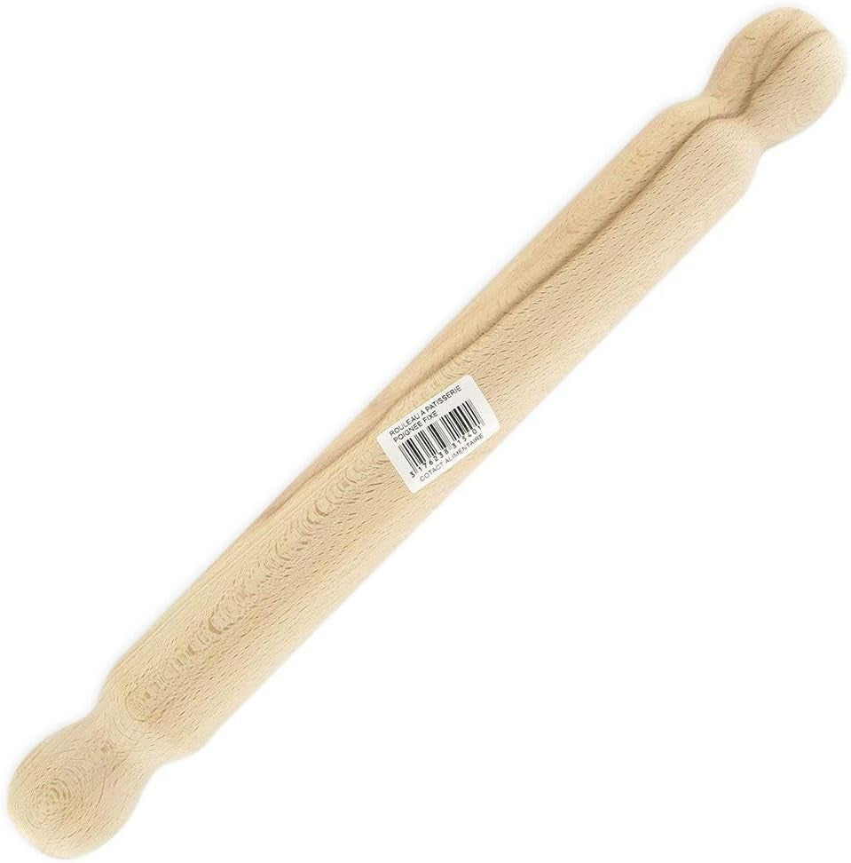 Fackelmann 3154050 Sucitor de lemn, dintr-o singură bucată, 40 cm, maro