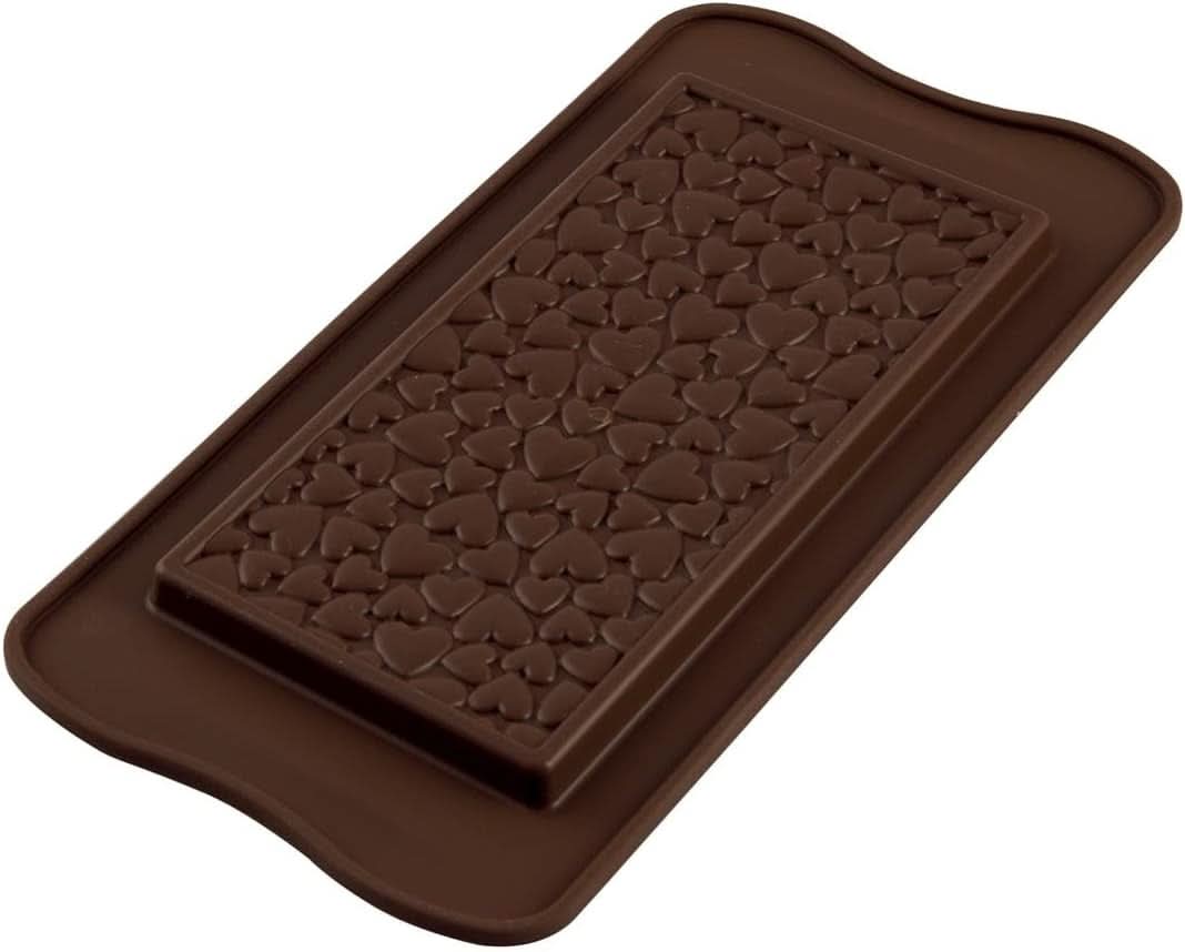Forma Silicon Tablete Silikomart Love 15.5 x 7.7 x H 0.9 cm, 85 ml, 1 cavitate (SCG38) Bucatarie Naty Shop