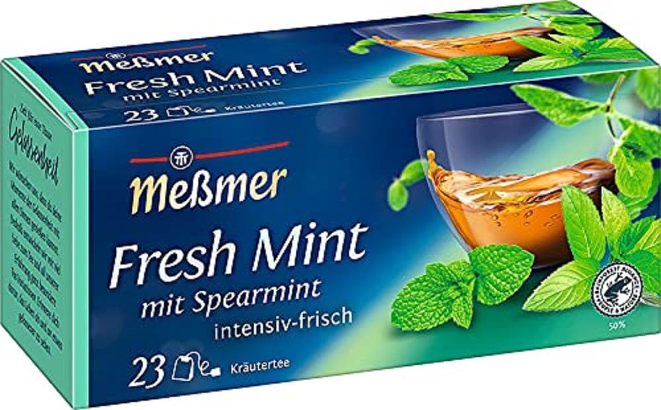 Meßmer Amestec de urzică | 25 | Pliculețe de ceai | Vegan | Fără gluten | Fără lactoză