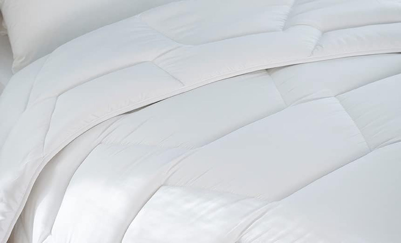 Abeil 15000000529 Cuvertură, capac bumbac organic - umplutură 100% poliester Cyclafill, alb, 200 X 200 Cm Plapumi si pilote Naty Shop