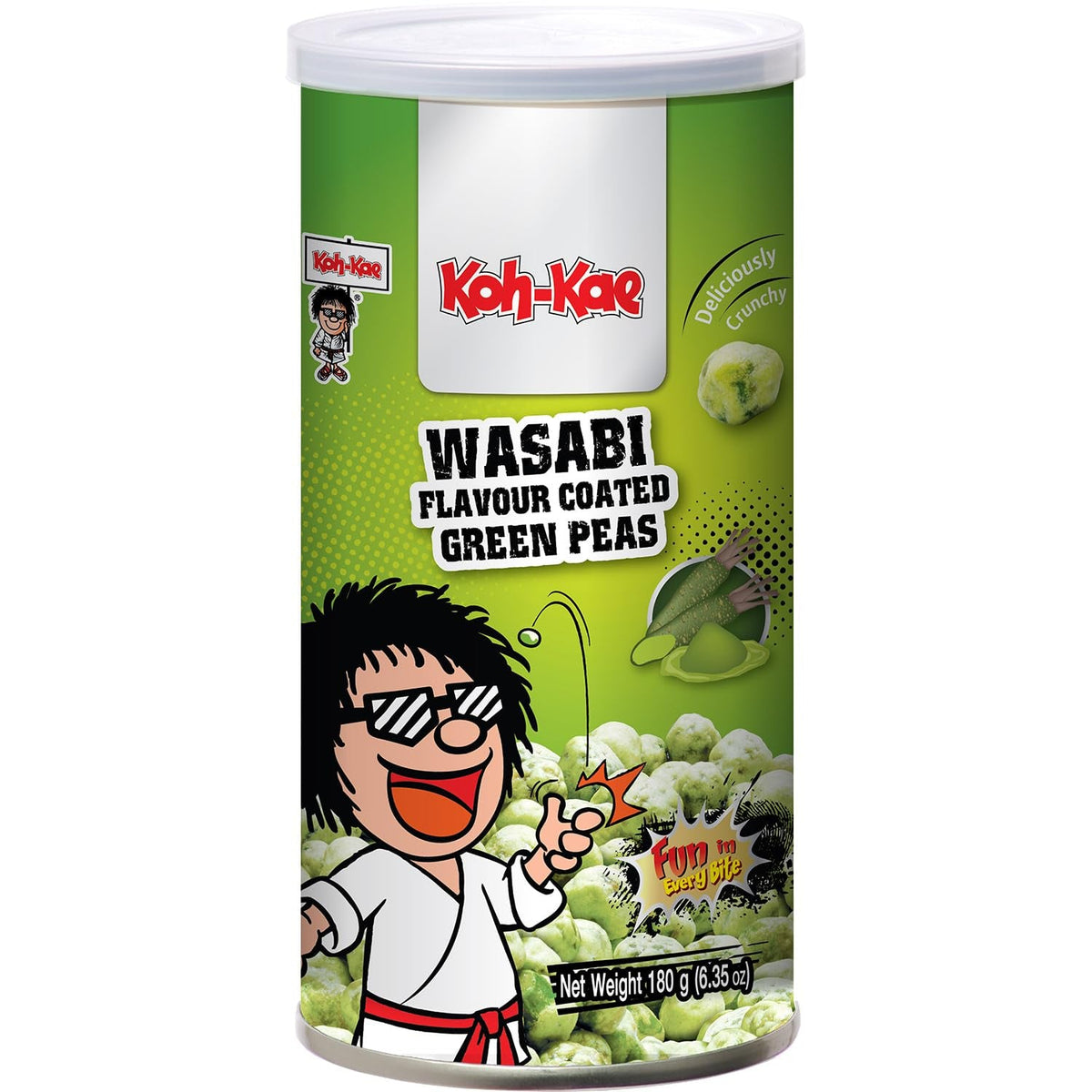 KOH-KAE - Mazăre verde cu wasabi - (1 x 180g)